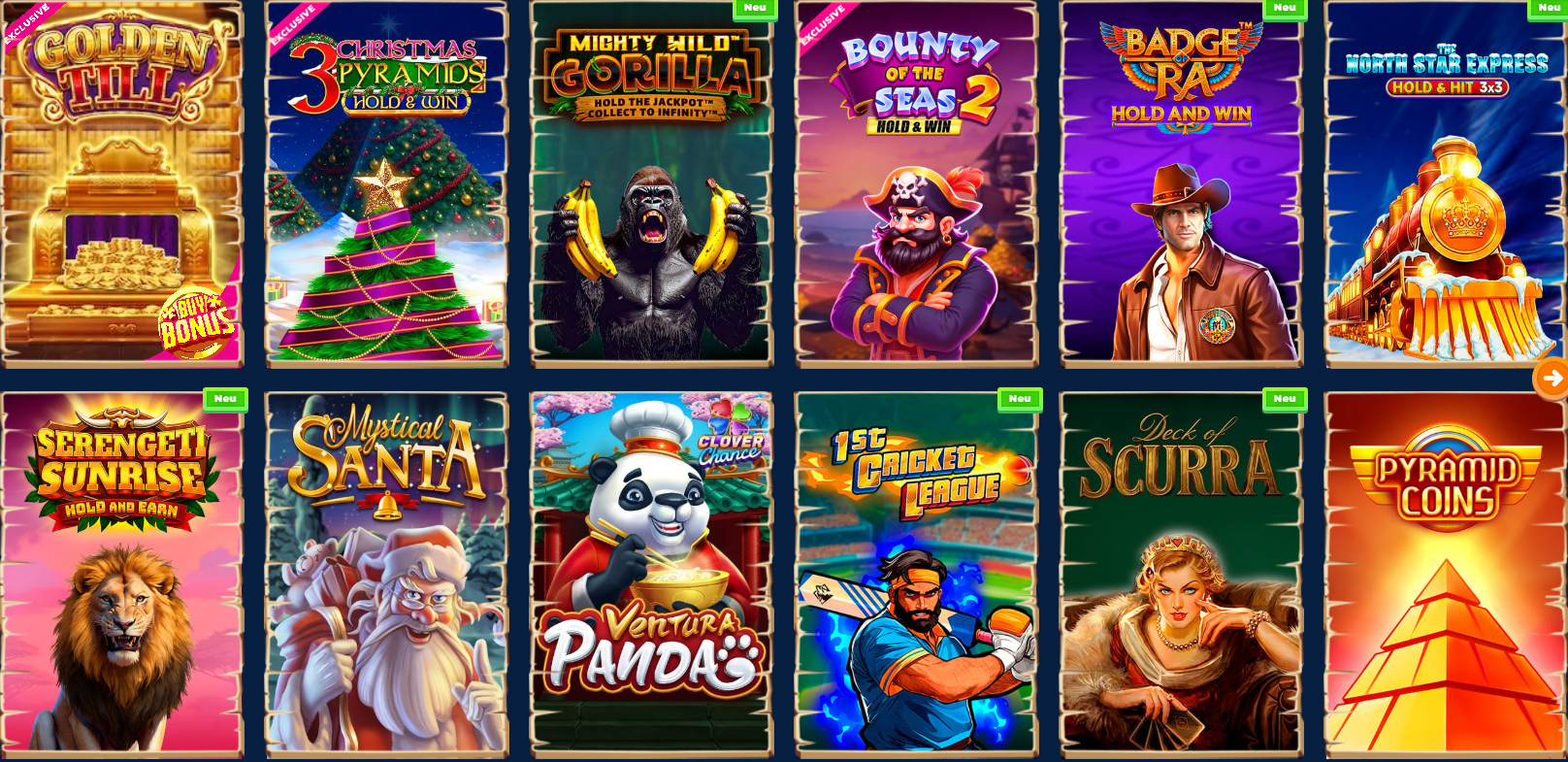 More Wazamba Slots